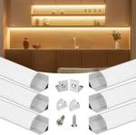 Muzata 6pack 3.3ft/1m V Shape Led Channel Silver Aluminum Strip Diffuser Cha. Fixed Price $31.94.