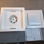 White 35cm Square Ceiling Ducted Exhaust Fan Bathroom/kitchen/laundry Au Stock. Fixed Price $18.00.