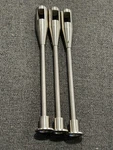 Lot Of 3 Pieces Tech Lighting Monorail 7.5 Inch Oah Rigid Standoff Satin Nickel. Fixed Price $65.00.
