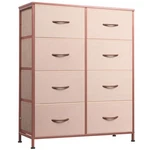Wlive Fabric Dresser For Bedroom, Tall With 8 Drawers, Storage Tower Wit. Fixed Price $105.58.