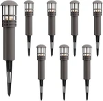 Goodsmann Landscape Lighting Low Voltage Lights 8pk 3w Led 120 Lumen. Fixed Price $159.99.