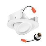 Adjustable 4 Inch Led Downlight With 5 Color Temperatures Easy Install 700 Lu.... Fixed Price $32.59.