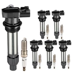 Sykrss Uf569 Ignition Coil Pack & 41109 Spark Plug Kit - Misfire Fix. Fixed Price $99.32.