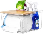 Trash Bag Dispenser Under Sink Organizer, 2-in-1 Acrylic Bags Holder With. Fixed Price $52.99.