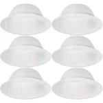 Box Of 6 Halo 6100wb Recessed Tapered Baffle Trim. Fixed Price $31.99.