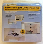 The Can Converter Kit Recessed Light Conversion Sealed New. Fixed Price $29.00.