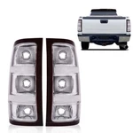 Rear Tail Lights Brake Lamps Chrome Fit For 07-13 Gmc Sierra 1500 2500 3500hd. Fixed Price $72.00.