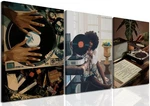 Yfvrpt Black Girl Wall Art Decor Modern Woman Painting Prints, Set Of 3.... Fixed Price $89.26.