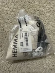 New - Ikea Hemma Hanging Light Cord 15'5" Black 75w. Fixed Price $10.00.