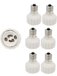 6 Pack Light Socket Adapter Ceramic E17 To Gu10 Halogen Cfl Led Lamph. Fixed Price $17.99.