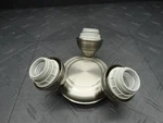 Light Assembly For Hampton Bay Riley 44in Brushed Nickel Ceiling Fan 1005819968. Fixed Price $10.99.