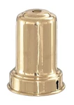 B&p Lamp Spun Brass Bead-chain Shade Holder, Polished & Lacq.. Fixed Price $43.05.