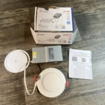 Lithonia Lighting 4-inch Led Ultra-thin Wafter Downlight White Dimmer New. Fixed Price $16.32.