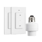 Dewenwils Wireless Light Switch Socket 100ft Range No Wiring Wall Mount Etl. Fixed Price $32.28.