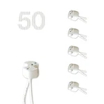 Demasled 50-pack Mr16 Socket For Led & Halogen Bulbs, Mini Bi-pin, Gu5.3, G4, Gu. Fixed Price $56.15.