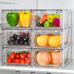 Clemate 6pack Pantry Organizers And Storage,clear Stackable Kitchen Storage O.... Fixed Price $73.51.