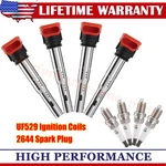 Pack Of 4 Ignition Coil And Spark Plug For Vw Mk5 Mk6 Gti Rabbit 2.5l 2006-2014. Fixed Price $75.99.