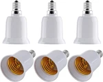 6pcs E12 To E26 Adapter, Candelabra Medium Base Bulb Converter,. Fixed Price $14.22.
