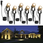 Outdoor Landscape Lighting Low Voltage 65.6ft Wired Led Spot Light Plug-in Trans. Fixed Price $44.98.