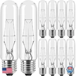 Tiqian 10-pack 40w T10 Incandescent Led Light Bulbs, Warm White,dimmable Clear G. Fixed Price $38.98.