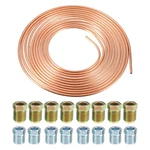 Uxcell 1 Set 25 Ft Of 5/16 Inch Od Brake Line Tubing Kit Flexible Copper Tone. Fixed Price $35.99.
