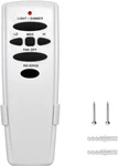 Hampton Bay Ceiling Fan Remote Control - 3-speed, Light Dimmer, Reverse Button. Fixed Price $26.05.