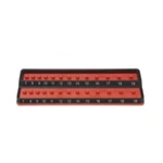 Mechanics Time Saver Psh38mred 3/8" Metric Socket Holder Red. Fixed Price $33.90.