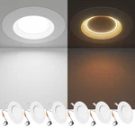 Ensenior 5/6 Inch 5cct Led Can Lights With Night Light 6 Pack, Retrofit R.... Fixed Price $59.01.