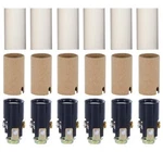 Creative Hobbies Chandelier Lighting Fixture Socket Kit, Candelabra White. Fixed Price $15.94.