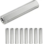 Luyostik 8 Pcs 304 Stainless Steel Hex Coupling Nuts M6 X 1.0-pitch 50mm Sta.... Fixed Price $15.45.