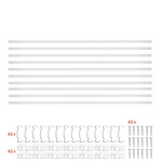 Uimoso 10-pack 6.6 Ft/2m Led Aluminum Channel With Milky Diffuser For Strips. Fixed Price $55.39.