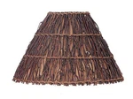 Used Cal Lighting Sh-8018 Round Woven Twig Shade. Fixed Price $74.80.