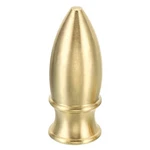 Patikil 1.6" Tall Brass Lamp Finials Cap Knob, 1 Set Screw Holder Tapped.... Fixed Price $17.34.