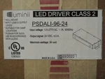 New Luminii Psdali-96-24 Led Driver Class 2 24vdc 96w Dali Power Supply. Fixed Price $49.95.