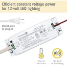 Hting 810600 12 Volt Led Power Supply 60 Watt White. Fixed Price $19.00.