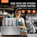 Vevor Wine Glass Polisher 8-brush Polishing Machine 660cups/h For Bar Restaurant. Fixed Price $1090.68.