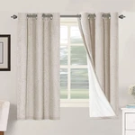 63 Inch Blackout Curtains 42 X In Natural H.versailtex Primitive Linen Drapes. Fixed Price $51.99.