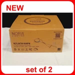 Nora Lighting Neflintw-r4 4 Inch E-series Flin Round Led - Set Of 2 R3. Fixed Price $24.99.