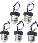 Rextin E26 Socket Adapter Medium Edison Base Male Screw In Light Bulb Socket.... Fixed Price $11.92.