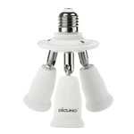 Dicuno 3 In 1 E26 Light Socket Splitter Adapter, Standard Base Led Bulb.... Fixed Price $14.52.