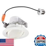 Westinghouse Lighting 5082000 10 Watt 65 Equivalent 4-inch Slim Recessed. Fixed Price $29.08.