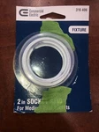 Commercial Electric - 1 In Socket String For Medium Base Sockets 030699822157. Fixed Price $9.00.
