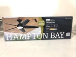 Hampton Bay Ceva 54 In. Indoor/outdoor Matte Black Adjustable White Light New. Fixed Price $124.95.