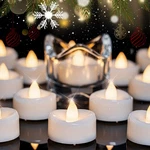 Merrynights Led Candles, Tea Lights Candles Battery 24-pack, Warm White. Fixed Price $18.99.