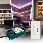 Smart Enoled Cyan Wall Switch And Controller Rgb+cct Ip23 Wireless Alexa/google. Fixed Price $299.99.