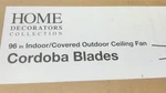 Cordoba 96 In Ceiling Fan Replacement 8 Blades Seasoned Wood Finish 1003 521 277. Fixed Price $48.99.