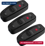 Weideer 3 Pcs Inline Cord Switch Appliance Button On/off 10a 250v Power S. Fixed Price $14.61.