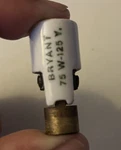 One Bryant Porcelain Candelabra Socket For Tiffany Lily Type Lamps 12 Available. Fixed Price $24.99.