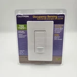Lutron Maestro Motion Sensor Light Switch W/ Wallplate For Bathroom, Garage. Fixed Price $27.19.