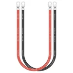 Jtron 20 Inch Cables 6 Awg25-10 Gauge Red + Black Pure Copper Battery Inverte.... Fixed Price $23.75.